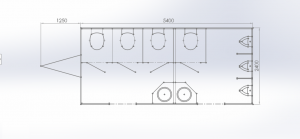 Plattegrond Wagen 1 + 2