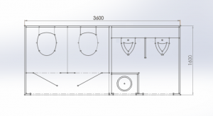 Plattegrond Wagen Klein